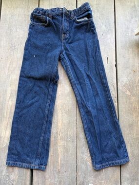 Cat & Jack Dark Blue Straight-Leg Kids Jeans
